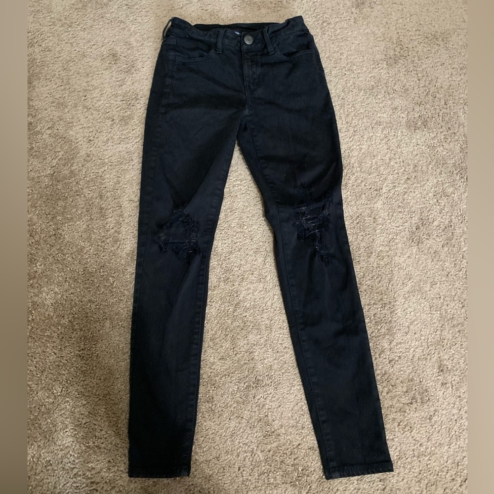 American Eagle Next Level Stretch Distressed Skinny Jean
